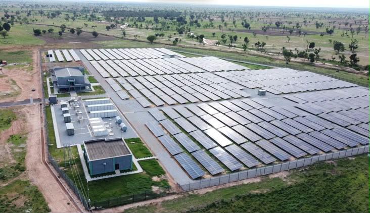 Nigeria hybrid plant — substation and control building